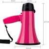 KYUSAR Handheld Megaphones Bullhorn Hand Megaphones Bullhorn Speaker with Siren Loud Speaker Bullhorn Speaker Loudspeaker Recording Handheld Megaphone Megaphone Speaker view 4