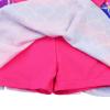 Girls Swimsuit One Piece UPF 50+ Floral Skirted Bathing Suit Modest Beach Swim Dress S472_HotPinkScale_104/110 view 2
