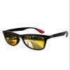 FIMOSON Classic Square Night Vision Glasses for Men Women, Anti Glare HD Polarized Sunglasses Driving Fishing Golf UV400 Protection view 1