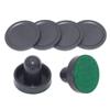 Ball Header Air Hockey Pucks Air Hockey Replacement Set Ice Hockey Pushers Pucks Paddles Table FaGeNAZHPOit Game Black view 1