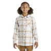 Carhartt Girls' Long-Sleeve Flannel Plaid Shirt w/Pocket, Lavender Purple Plaid, 6