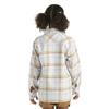 Carhartt Girls' Long-Sleeve Flannel Plaid Shirt w/Pocket, Lavender Purple Plaid, 6 view 2