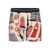 ZLYYXY Men'S Long Leg Boxers Brief Novelty Underwear Comfort Fit Moisture Wicking Breathable England Symbols view 1