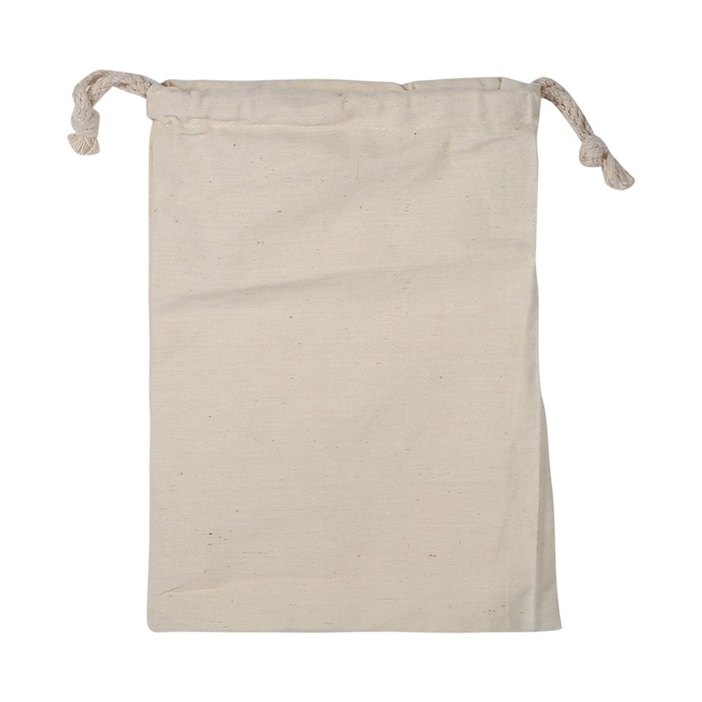 Cotton Stuff Bag Cotton Drawstring Bag Muslin Bag Cotton Storage Bag Canvas Bag Cotton Tote Bag for Handbags Laundry Purses Shoes (15 * 20cm)