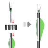 CosiComu 6PCS G Lighted Nocks for Arrows with .165 .204 .233 .244 .246 Inside Diameter with X, H, S, GT Bushings LED Light up Knocks (Green) view 3