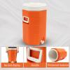 4 gal Deep Freeze Cooler, Insulated Drink Cooler- 48H Cold Insulation, 12H Warm Insulation, Portable Sports Cooler Water Beverage Dispenser for Beach, Picnic, Camping, Tailgating, Groceries, Boating view 4