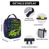 JiesangyiqibK Lightweight Hiking Daypacks Backpack With Lunch Box Sets Adjustable Shoulder Straps, Black5 view 4