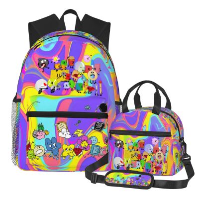 JiesangyiqibK Casual Travel Daypacks Backpack With Lunch Box Sets Adjustable Shoulder Straps, Black6