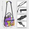JiesangyiqibK Casual Travel Daypacks Backpack With Lunch Box Sets Adjustable Shoulder Straps, Black6 view 4