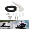 Rulbelok Boats Speedometer Kick-up Pitot Tube Kit 80MPH Portable Marine Sea Universals Accurate Reading Tool 20Ft Tube Marine Speedometer Kit view 2
