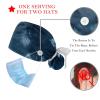 2 Packed Sky Stars Clouds Scrub caps Women Scrub caps Women Satin Lined Scrub caps Surgical Women for Hospital view 3