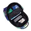 JiesangyiqibK Lightweight Hiking Daypacks Backpack With Lunch Box Sets Adjustable Shoulder Straps, Black9 view 3