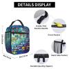 JiesangyiqibK Lightweight Hiking Daypacks Backpack With Lunch Box Sets Adjustable Shoulder Straps, Black9 view 4