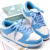 DANHUA Thin Flat Blue White Polka Dot Print Shoelaces 31Inch Shoe Laces Shoestring 2 Pair view 4