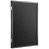 VEVOR Jersey Display Frame Case, 24 x 32 x 1.5 in, Large Lockable Sport Jersey Shadow Box with 98% UV Protection PC Glass and Hangers, for Baseball Basketball Football Hockey Shirt and Uniform, Black view 4