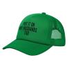 Put It On My Husbands Tab Trucker Hat Father's Day Valentine's Day Mesh Hat Baseball Cap Trucker Hat Men Women Green view 2