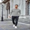 COOFANDY Men's T-Shirts Thermal Underwear Slim Fit Sweater Lightweight Round Neck Sweater Base Layer Long Sleeve Shirt view 4