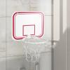 Pasuihcay Sport Office Basketball Hoop Clip for Trash Can Basketball Game Small Basketball Board Clip for Waste Basket, white view 4