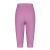 Capri Yoga Pants for Women 2024 Trendy Summer Casual Track Cuff Sweatpants Comfy Jogger for Workout Running Hiking view 4