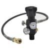 Aopkeo 4500Psi 300Bar Fill Station Charging Valve Dual Gauge with 24" Inch High Pressure Hose (M18*1.5) view 1