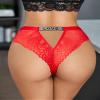 Avidlove Women Sexy Panties Lace Cheeky Panty Rhinestone Bikini Underwear 1-4 Pack view 2