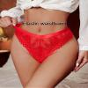 Avidlove Women Sexy Panties Lace Cheeky Panty Rhinestone Bikini Underwear 1-4 Pack view 4