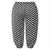 Hansber Kids Girls Plaid Jogger Pants Loose Drawstring Elastic Waist Trousers Quick Dry Sweatpants Type A 2-3 Years view 4