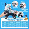 Sowume Adjustable Roller Skates for Boys and Kids, All 8 Wheels of Boy's Skates Shine, Safe and Fun Illuminating for Kids view 2