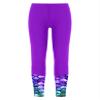 Nikiikoo Kids Girls Swimming Pants UPF50 Beach Swimwear Bottoms UV Sun Protective Rash Guard Swim Leggings Purple 16 Years view 1