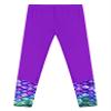 Nikiikoo Kids Girls Swimming Pants UPF50 Beach Swimwear Bottoms UV Sun Protective Rash Guard Swim Leggings Purple 16 Years view 4
