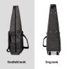 TBQATNTS Fencing Sword Bag,Fencing Equipment Bag, Fencing Bag with Wheels,Fencing Bag Sword Storage Bag Portable Sword Pouch,1680D Oxford Cloth - Waterproof and Durable,Suitable for Foil/Epee/Saber,Sk view 4
