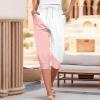 Capri Yoga Pants for Women 2024 Trendy Summer Casual Track Cuff Sweatpants Comfy Jogger for Workout Running Hiking view 2