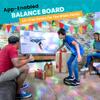 GoBalance Play & Sport - Premium Interactive Wooden Balance Board with Smart Bluetooth Sensor & Free App. 12 Fun Games, Core Sports Training, and Full-Body Workouts. Perfect for the Entire Family. view 2