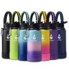 Farsea Insulated Water Bottle With Paracord Handle, Protective Boot and 2 Lids (Straw Lid & Spout Lid), Stainless Steel Water Bottle Wide Mouth, Double Wall Sweat-Proof BPA-Free, 32 oz view 1