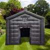 FYTEINFLA Inflatable Night Club Disco Cube Gazebo Event House Portable Inflatable Party Tent for Birthday, School Events, Back Yard Party, Rental Business (Black, 15x15x13.6ft) view 3