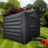 FYTEINFLA Inflatable Night Club Disco Cube Gazebo Event House Portable Inflatable Party Tent for Birthday, School Events, Back Yard Party, Rental Business (Black, 15x15x13.6ft) view 4