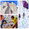Innovz 5.5"- 7.1" Large Resin Rock Climbing Holds, Include Mounting Hardware - Easiest to Hang at Any Angle, Build a Family Climbing Gym Playground(Color:20 Pack - Plank Installation) view 4