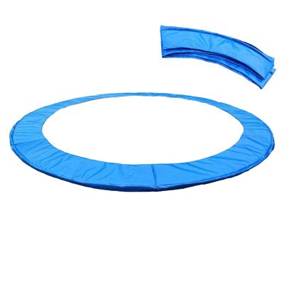 8 Ft10 Ft Trampoline Pad, Trampoline Replacement Safety Pad, Replacement Spring Cover, Waterproof & UV-Resistant Edge Protection Safety Pad for Round Trampoline Frame Accessories, Blue/8 feet