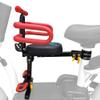 GLDYTIMES Child Seat with Backrest Armrest Fence Guadrail for Electric Scooter with Seat, Kid Seat Suitable for Electric Bicycle, Mobility Scooter, Moped Scooter Bike Comfortable Seat for 2-6 Child view 1