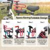 GLDYTIMES Child Seat with Backrest Armrest Fence Guadrail for Electric Scooter with Seat, Kid Seat Suitable for Electric Bicycle, Mobility Scooter, Moped Scooter Bike Comfortable Seat for 2-6 Child view 3