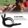 flexman 1 Pair Leather Spur Straps, 19.7 Adjustable Adult Lengthen for Spur Straps Leathers with Stainless Steel Buckle, Western Horse Tool Accessories for Man Woman view 2