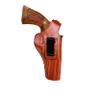 Generic OWB/IWB Leather Belt Holster Fits Ruger GP100, SP101 5 Shot, 357 Magnum (Brown, SP101 4.20"" Barrel) view 3