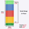 UrbanUp Long Jump Mat Thick Durability Long Jump Test Mat, Colorful Carpeted Jump Rope Mat for Stretching Exercises, Non Slip Standing Long Jump Exercise Mats(Color:Kids (200 x 50 cm)) view 2