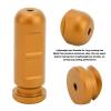 Aluminum Alloy Ear Equalization Training Tool with 3 Balloons for Snorkeling Underwater Diving Beginner (Gold view 3