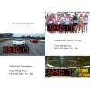 XHTLLO LED Race Timing Clock, LED Marathon Race Timing Clock with Remote Control, 8 Inch Double Sided Display LED Race Clock,6 Digits Marathon Countdown Clock 100-240V (US) view 3