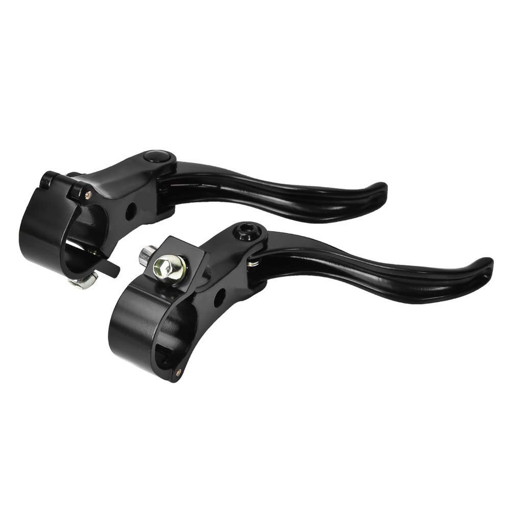 QANYEGN 1pair Motain Bike Disc Brake Lever, Disc Brake Handle Lever, Bike Brake Lever for Most Bike, Road Bike, Motain Bike(black)