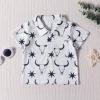 Betadog Toddler Boys Short Sleeve Shirt Cartoon Cow Prints Gentleman Clothes Boy Girl Funny Cute (White, 12-18 Months) view 4