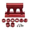 Bike Fork Mount, Quick Release Thru Axle Fork Mount Includes 8 Adapters for Car Trucks Transport and Storage(Red) view 1