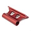 Bike Fork Mount, Quick Release Thru Axle Fork Mount Includes 8 Adapters for Car Trucks Transport and Storage(Red) view 2