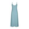 Summer Dresses for Women 2024 Casual Floral Spaghetti Strap Sundresses V Neck Sexy Casual Elegant Long Maxi Dress A-Blue view 3